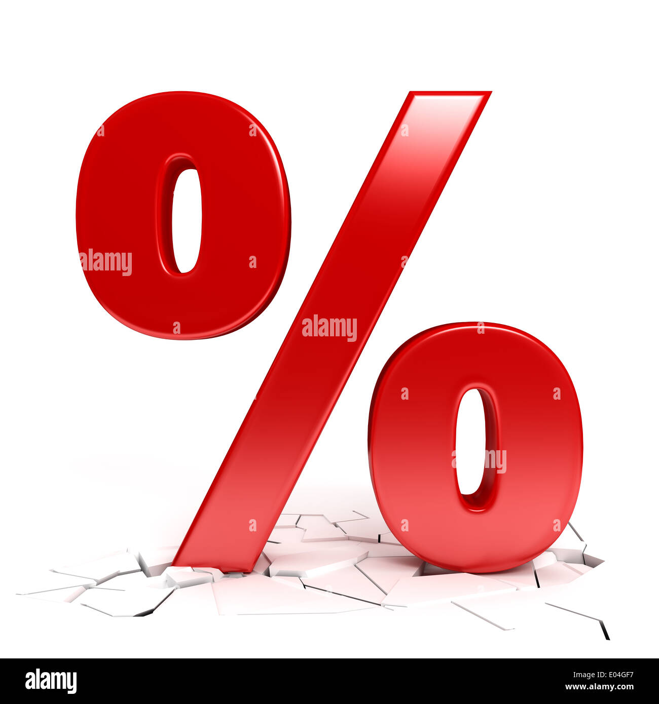 Percent sign cracked hi-res stock photography and images - Alamy
