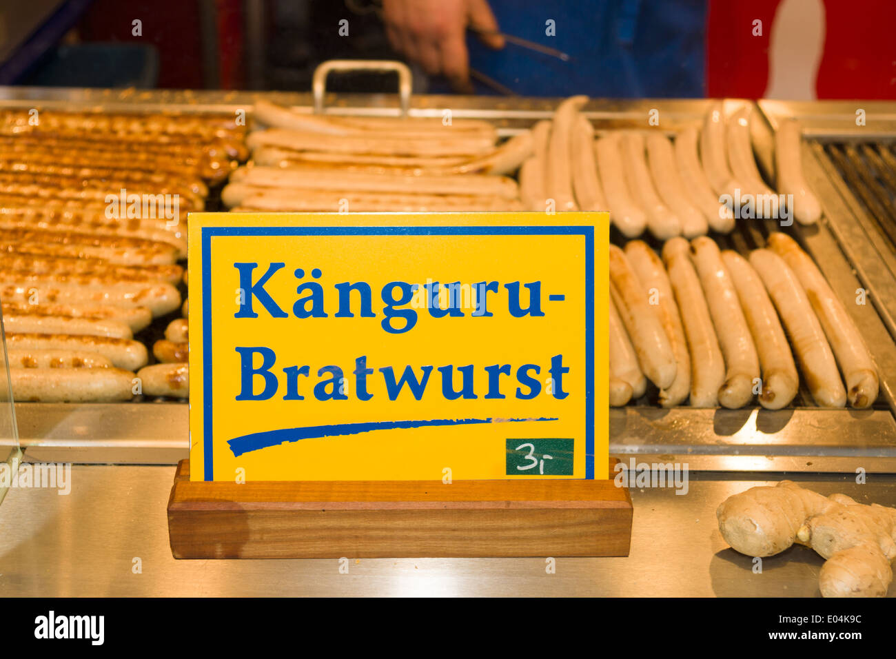 Kangaroo meat sausages hires stock photography and images Alamy