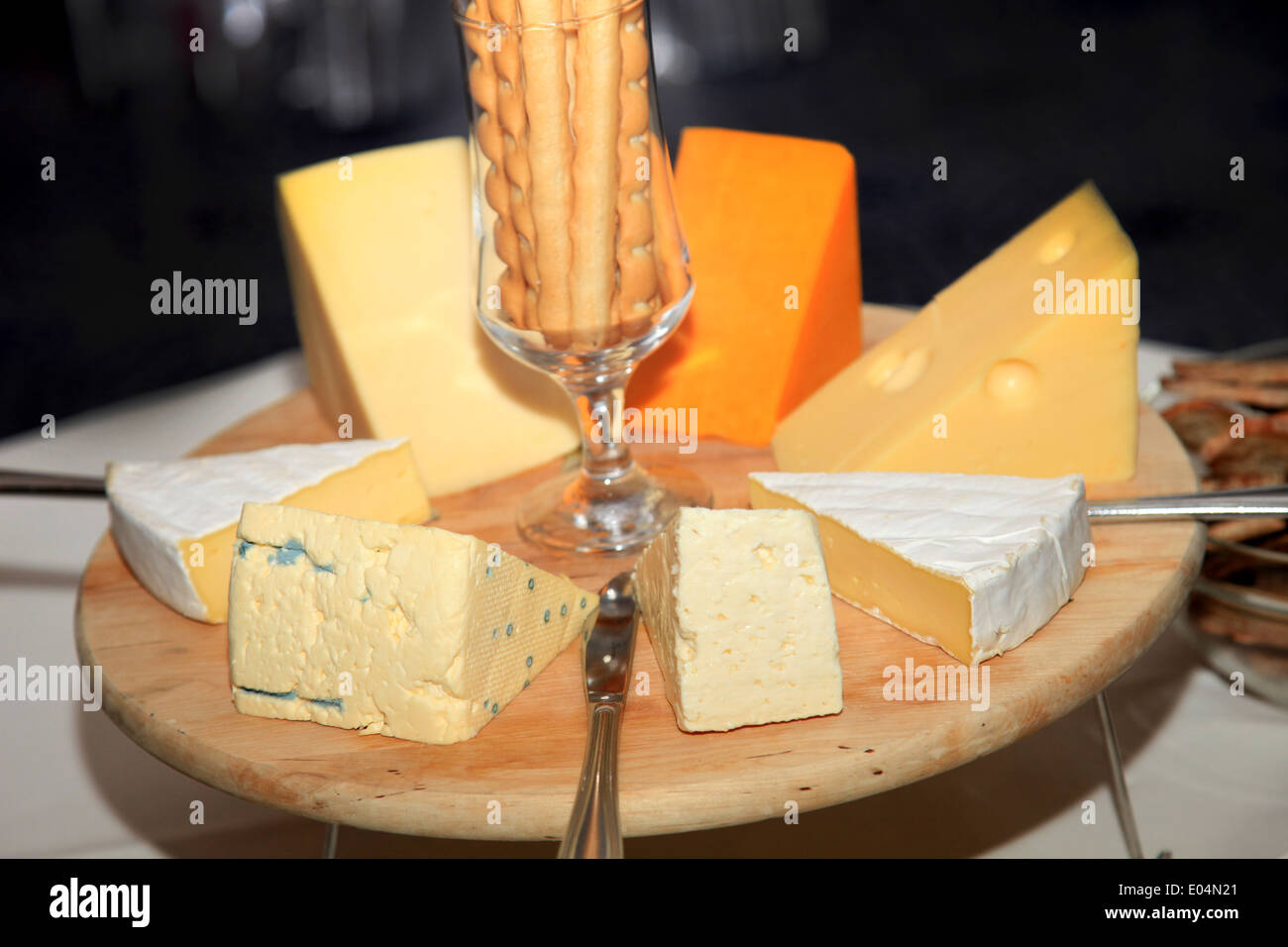 Gourmet Cheese Plate, French Raclette, Luxury Meal Stock Photo Alamy