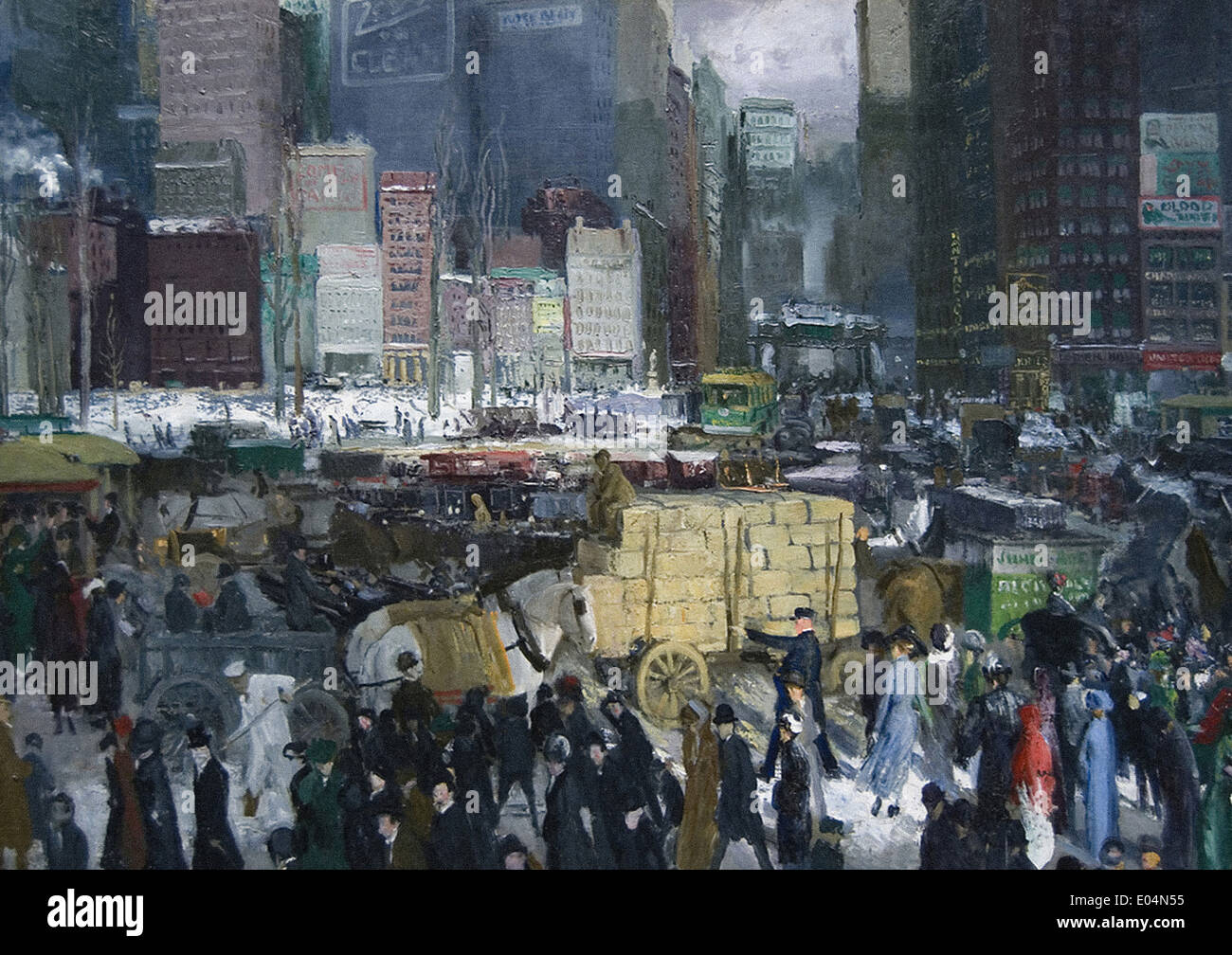George Wesley Bellows New York, 1911 Stock Photo