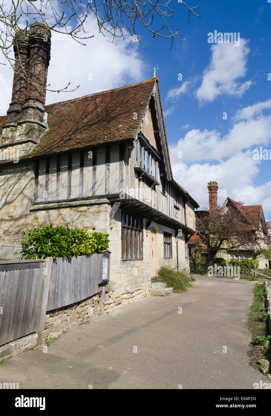 Houses in Penshurst in Kent Stock Photo Alamy