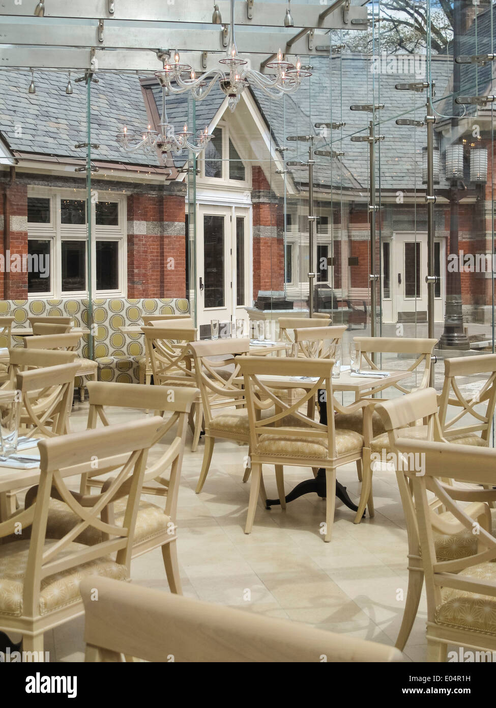 Glass Enclosed Dining Room with Patio View, Newly Renovated Tavern on