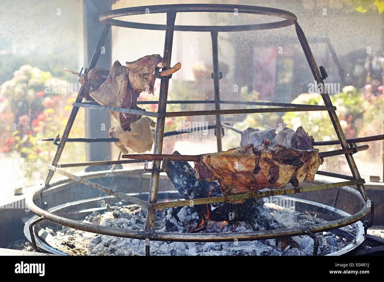 Grill oven meat hi-res stock photography and images - Alamy