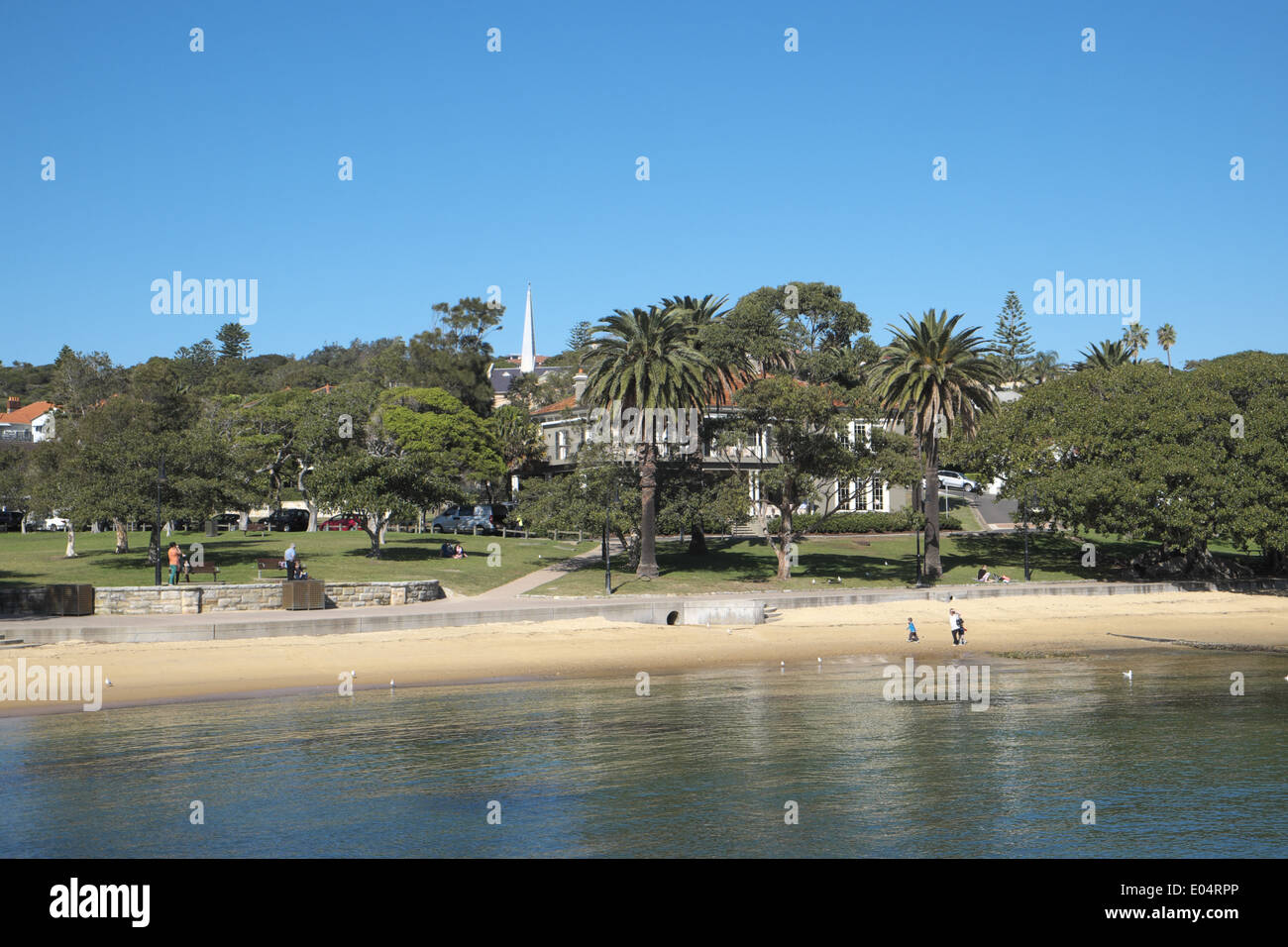 Watsons bay in sydney eastern suburbs in the municipality of woollahra, was named after robert watson of HMS Sirius Stock Photo