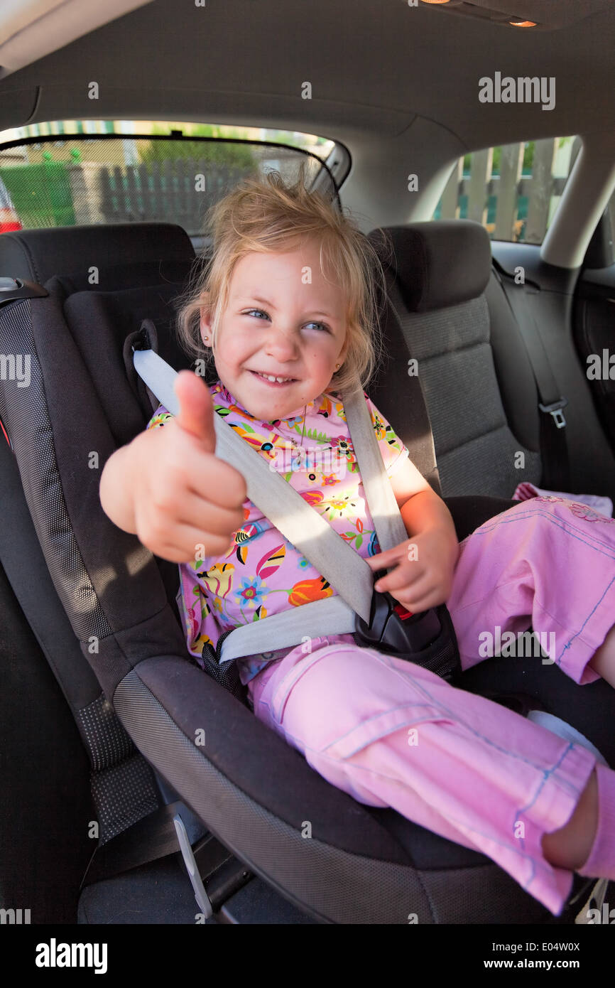 Children seat belts car hires stock photography and images Alamy