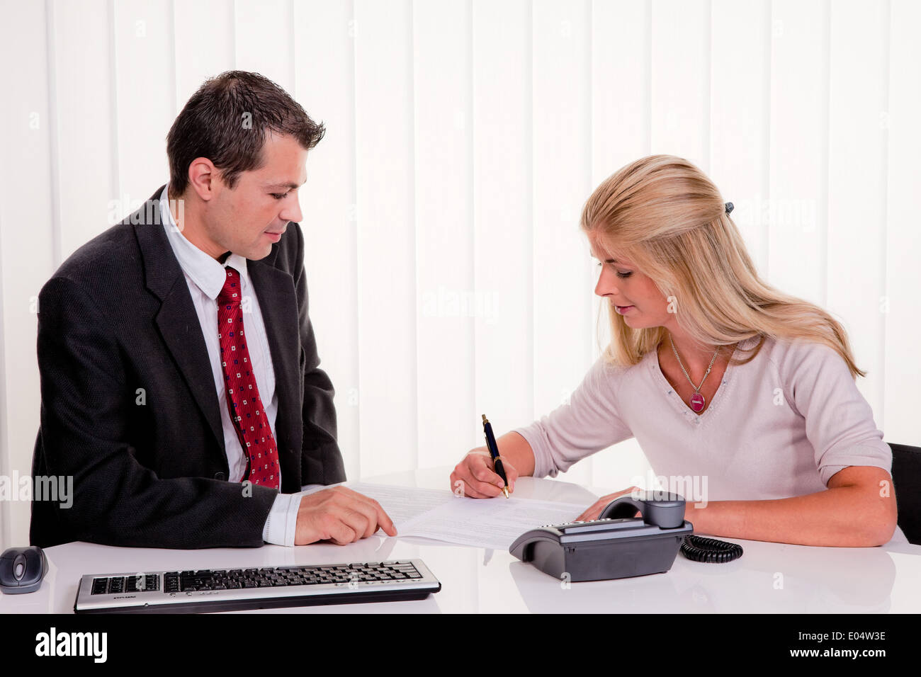 .Work worker employment contract business guarantee office contract of