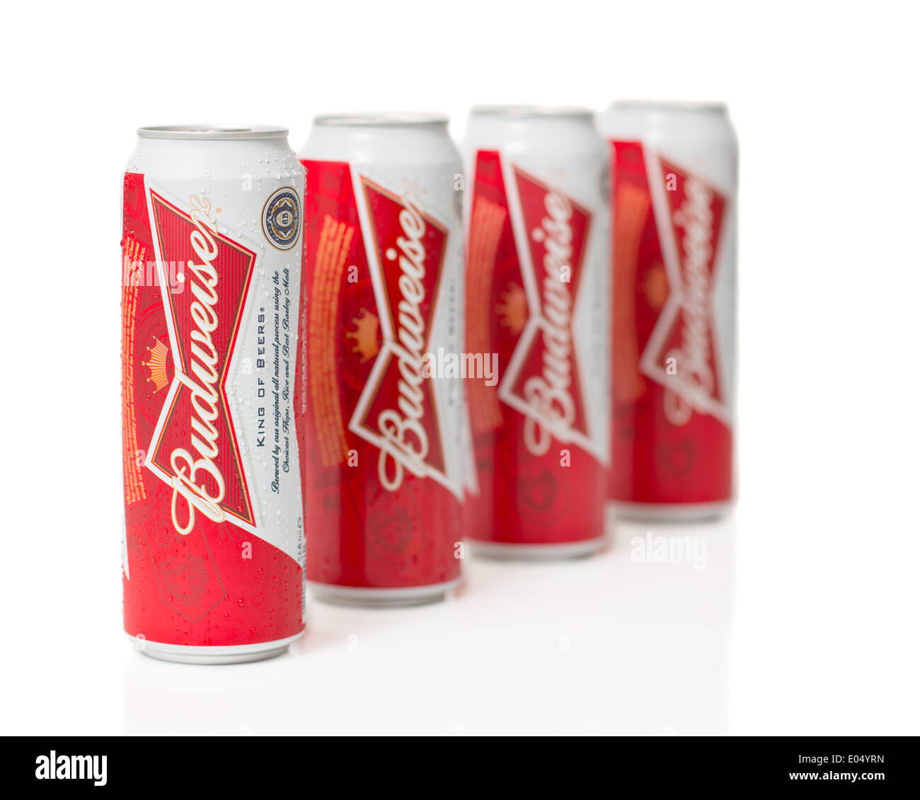 Budweiser beer can hires stock photography and images Alamy