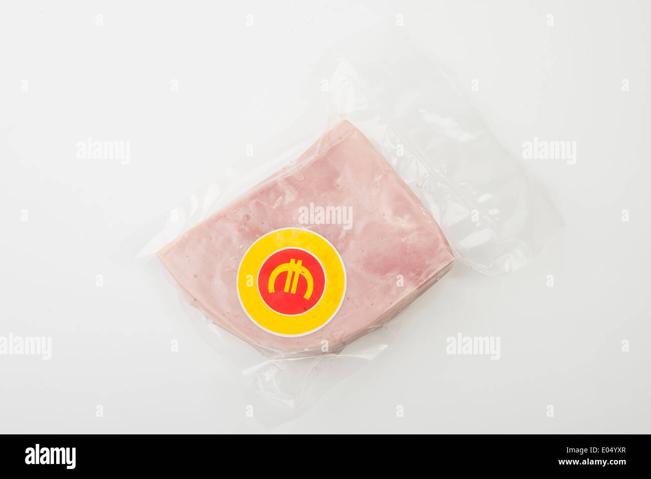 a piece of packaged ham Stock Photo Alamy