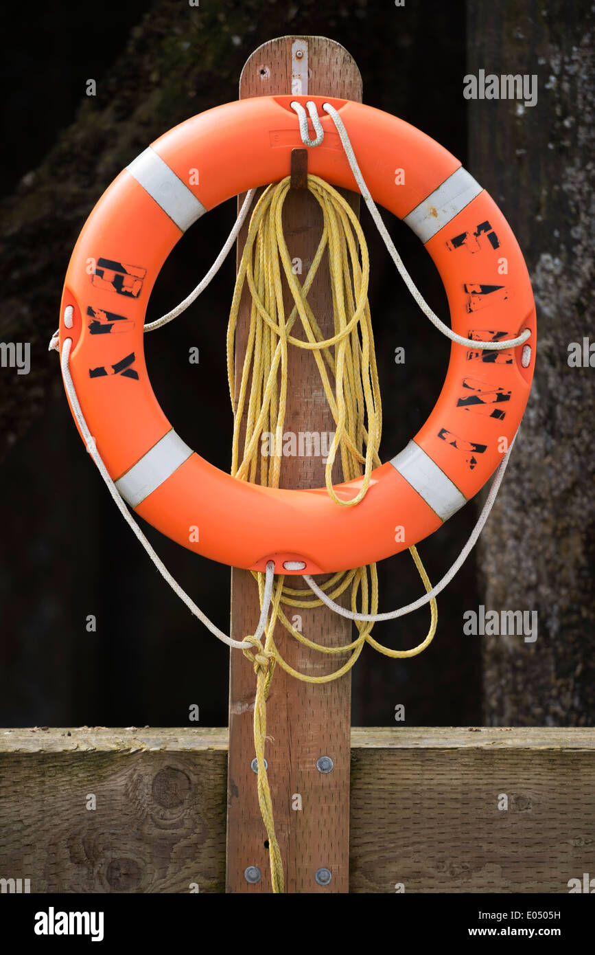 Life preserver dock hi-res stock photography and images - Alamy