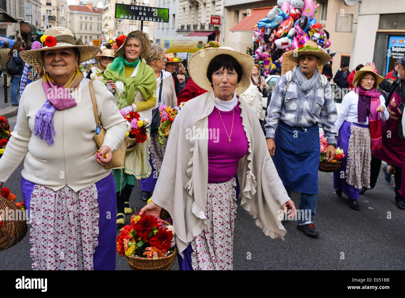 Fête des vendanges Montmartre Paris Stock Photo Alamy