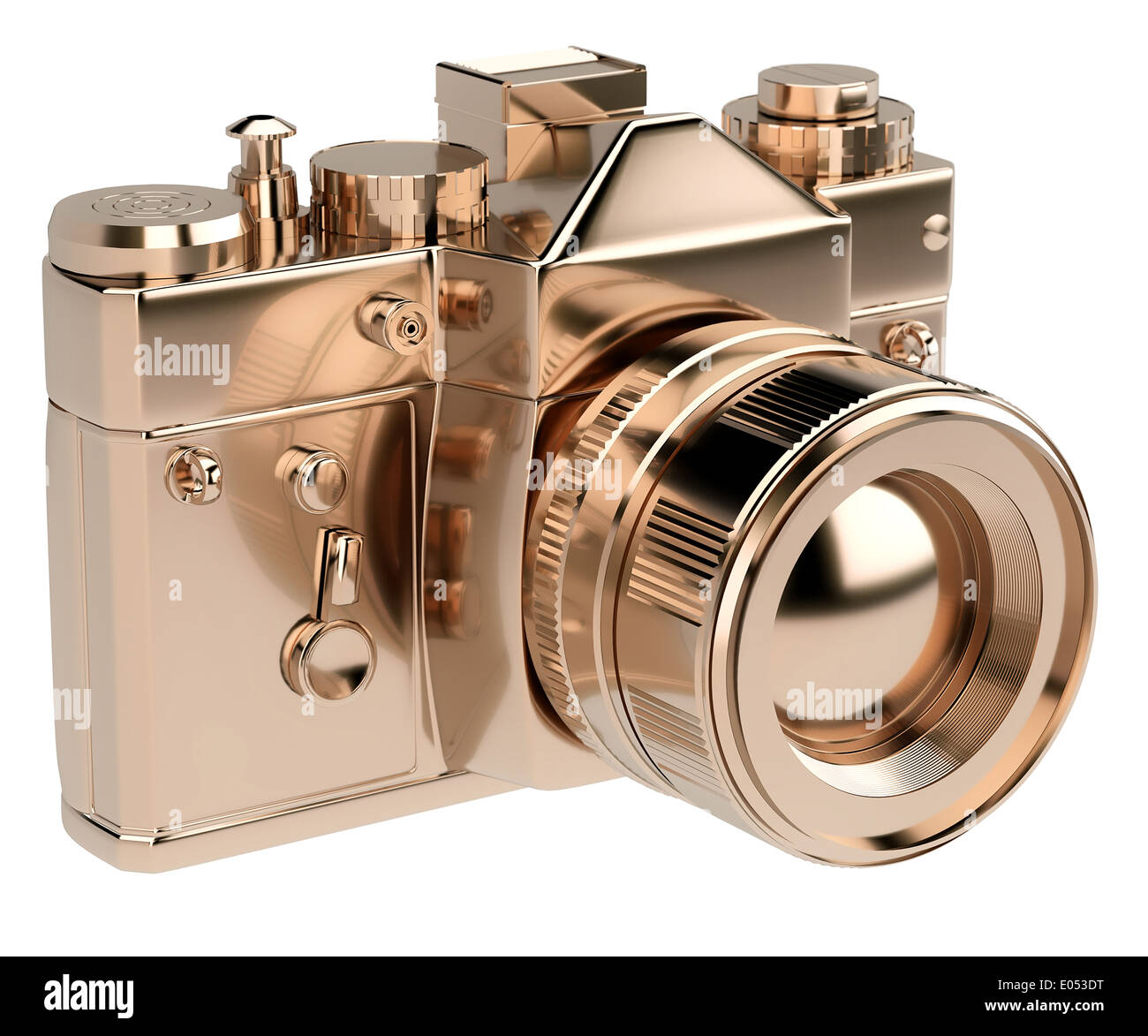 Luxury Photo Camera (Made Of Gold And Diamond Stock Photo Alamy