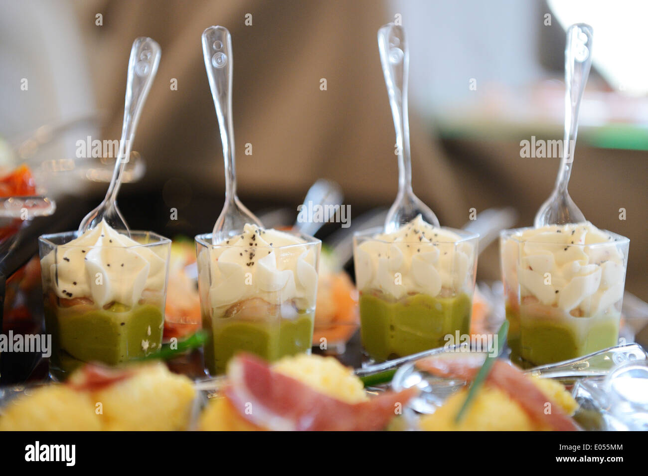 Stock photo of hors d'oeuvres being served at a celebration Stock Photo