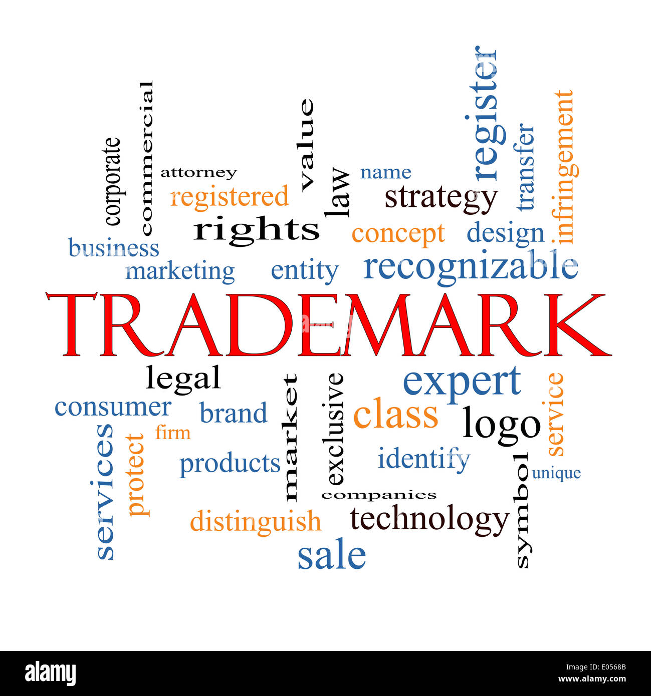 Mark your words. Entity stock. Brand Word. Brand Words vector.