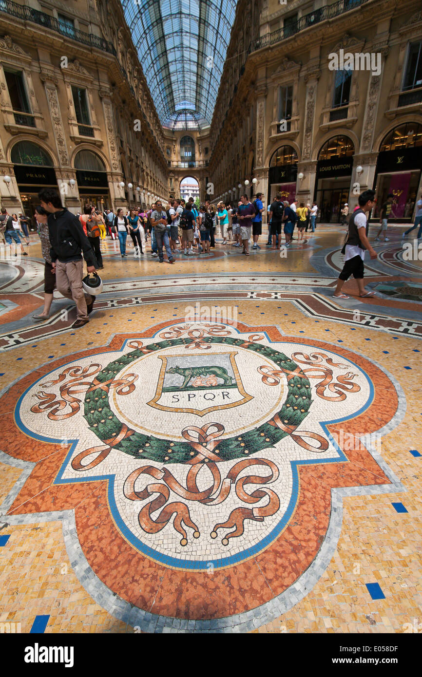 Louis Vuitton shop in Galleria Vittorio Emanuele Milan Italy Stock Photo -  Alamy