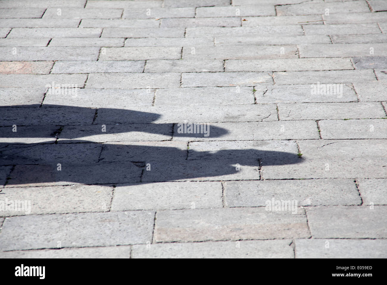 Shades of a pair, Schatten eines Paares Stock Photo
