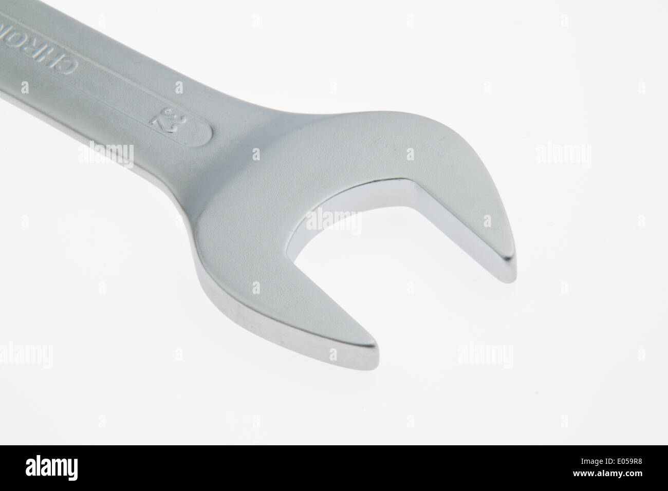 Spanner. Tools of the metal industry., Schraubenschluessel. Werkzeug der Metallindustrie. Stock Photo