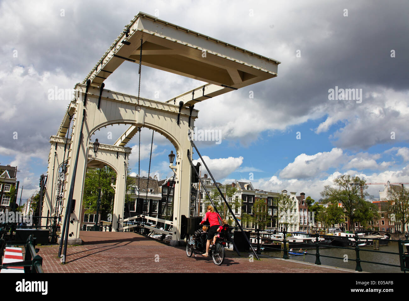 Amsterdam in the Netherlands, Amsterdam in den Niederlanden Stock Photo