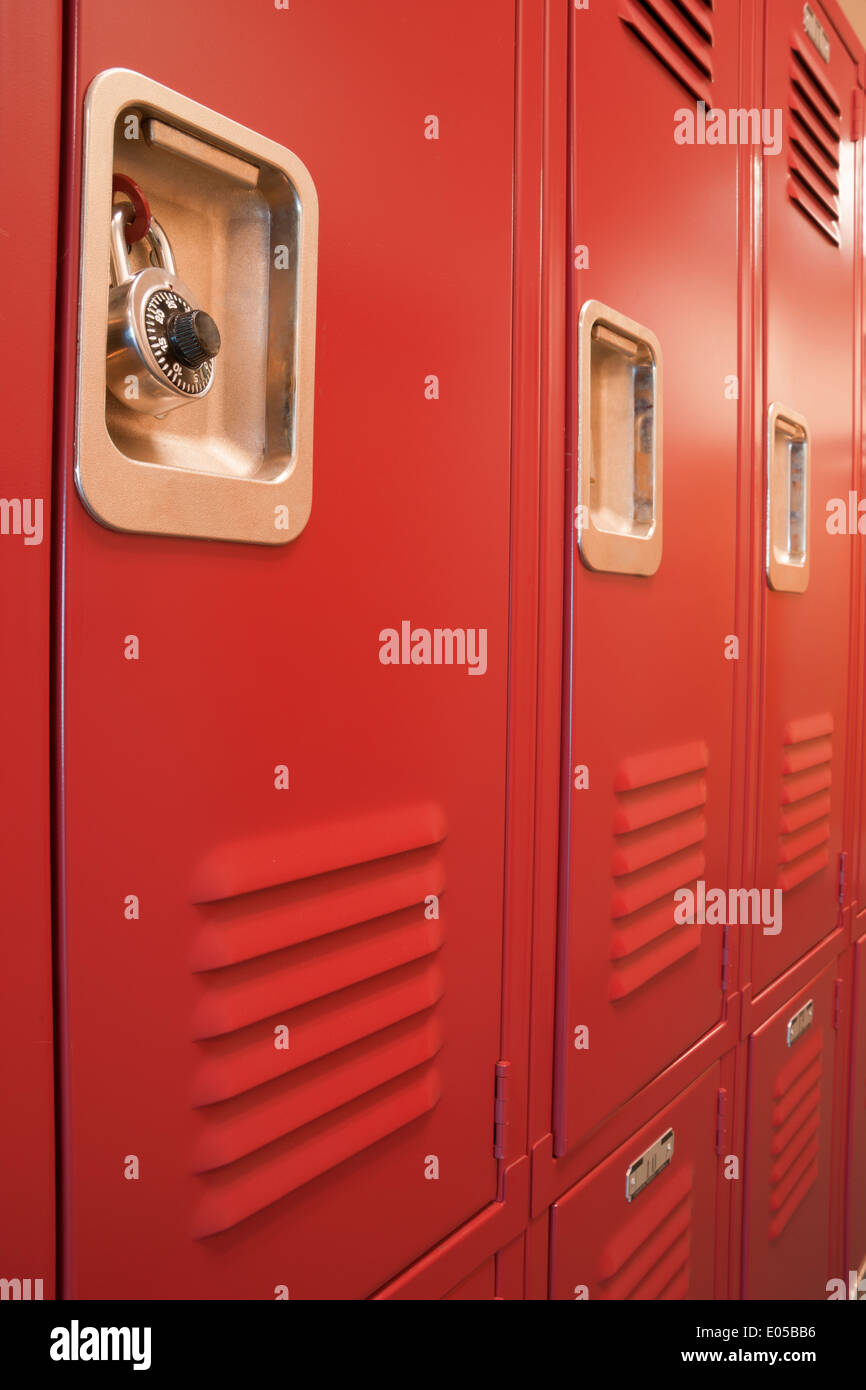 Student Lockers University School Campus Hallway Storage Locker College