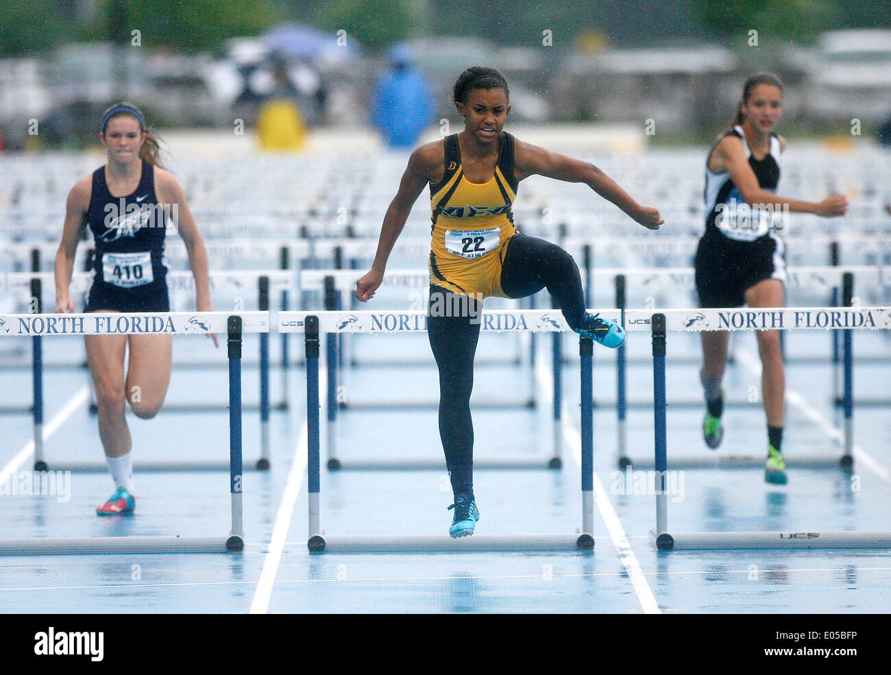 University of florida track and field stadium hires stock photography