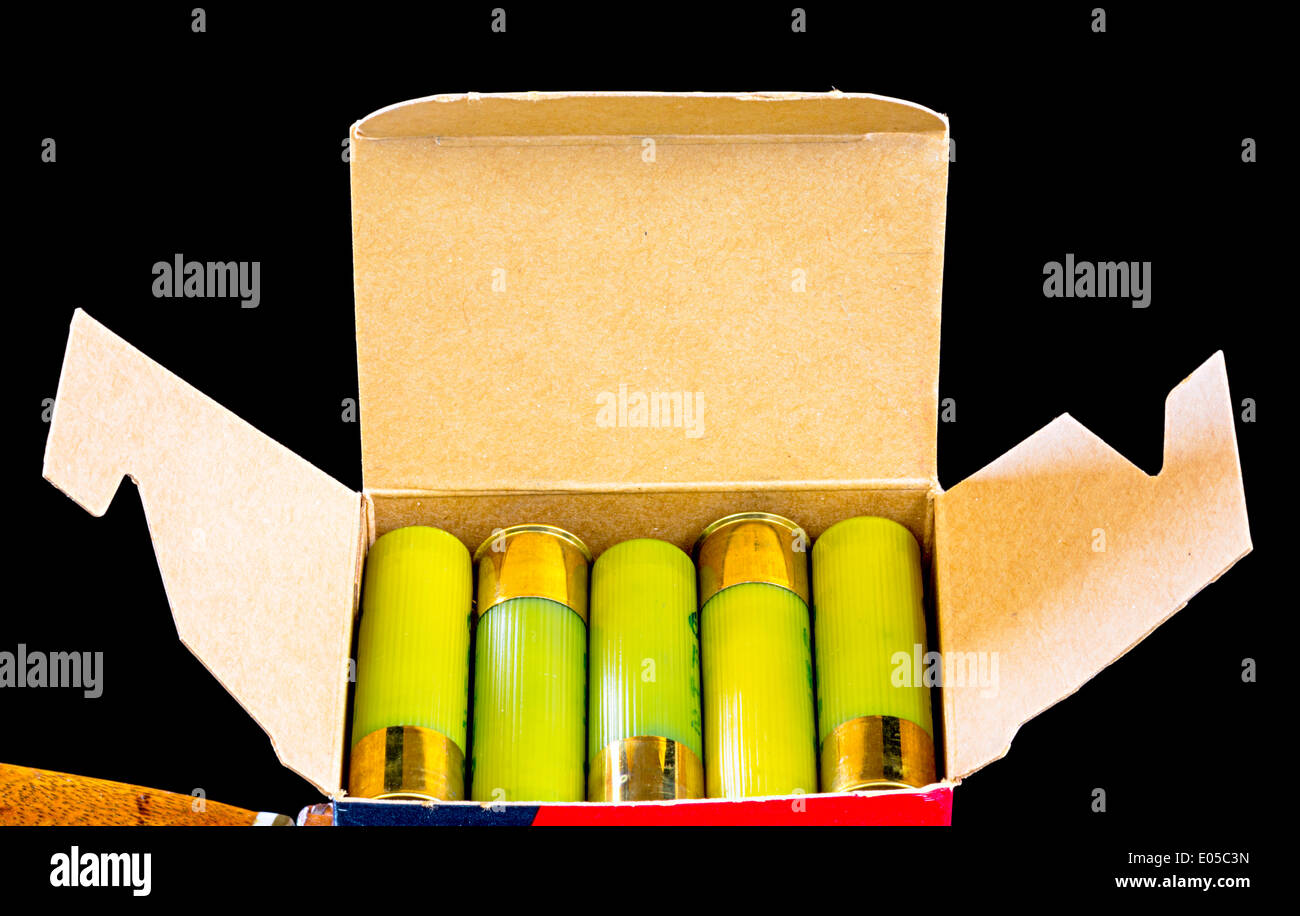 Pile Of Red And Yellow Shotgun Shells At A Target Range. Stock Photo,  Picture and Royalty Free Image. Image 4839300.