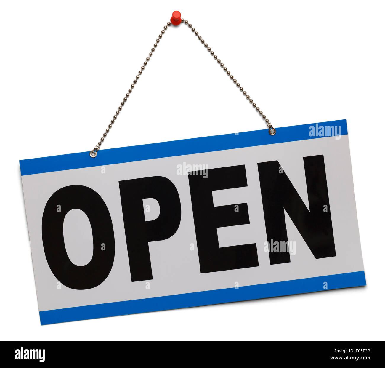 Hanging Sign Chain High Resolution Stock Photography and Images - Alamy