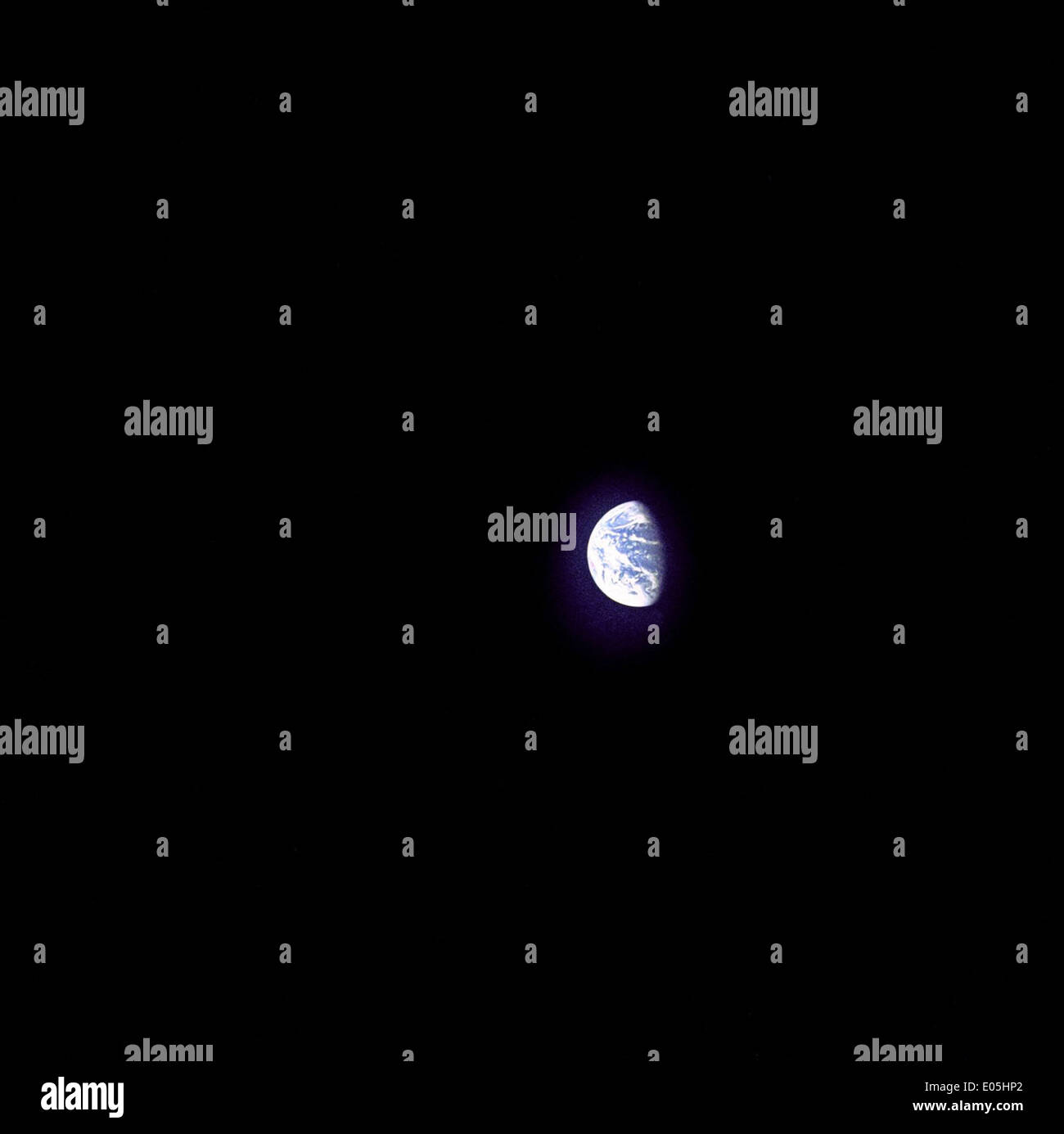 Earth from Apollo 8 Stock Photo - Alamy