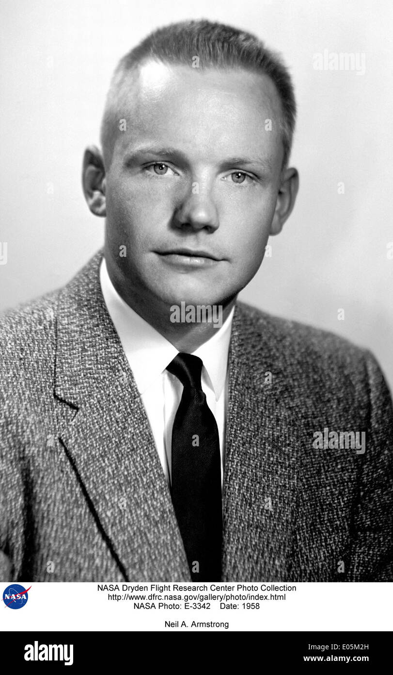 Neil A. Armstrong Stock Photo