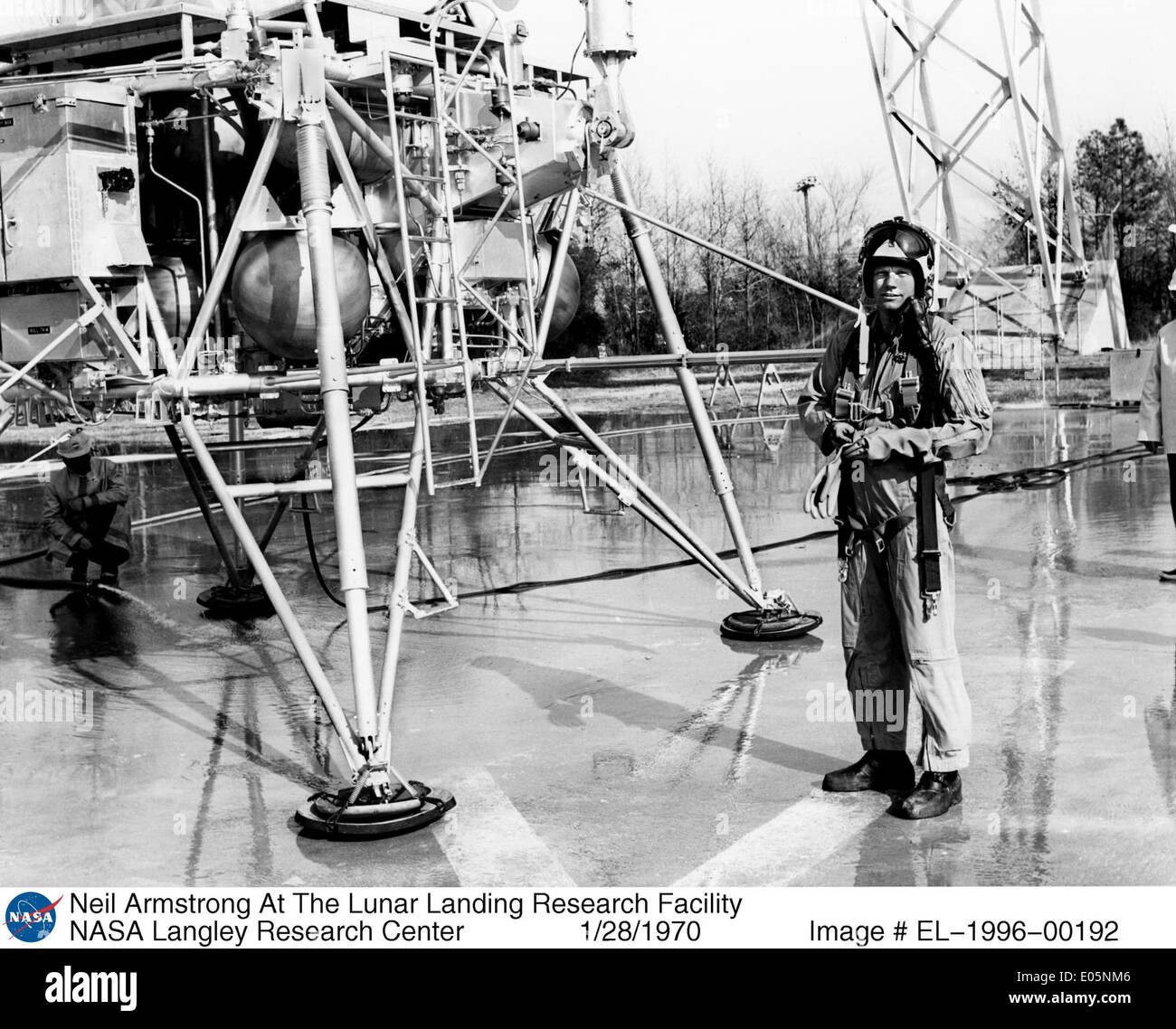 Nasa astronaut neil armstrong training hi-res stock photography and ...