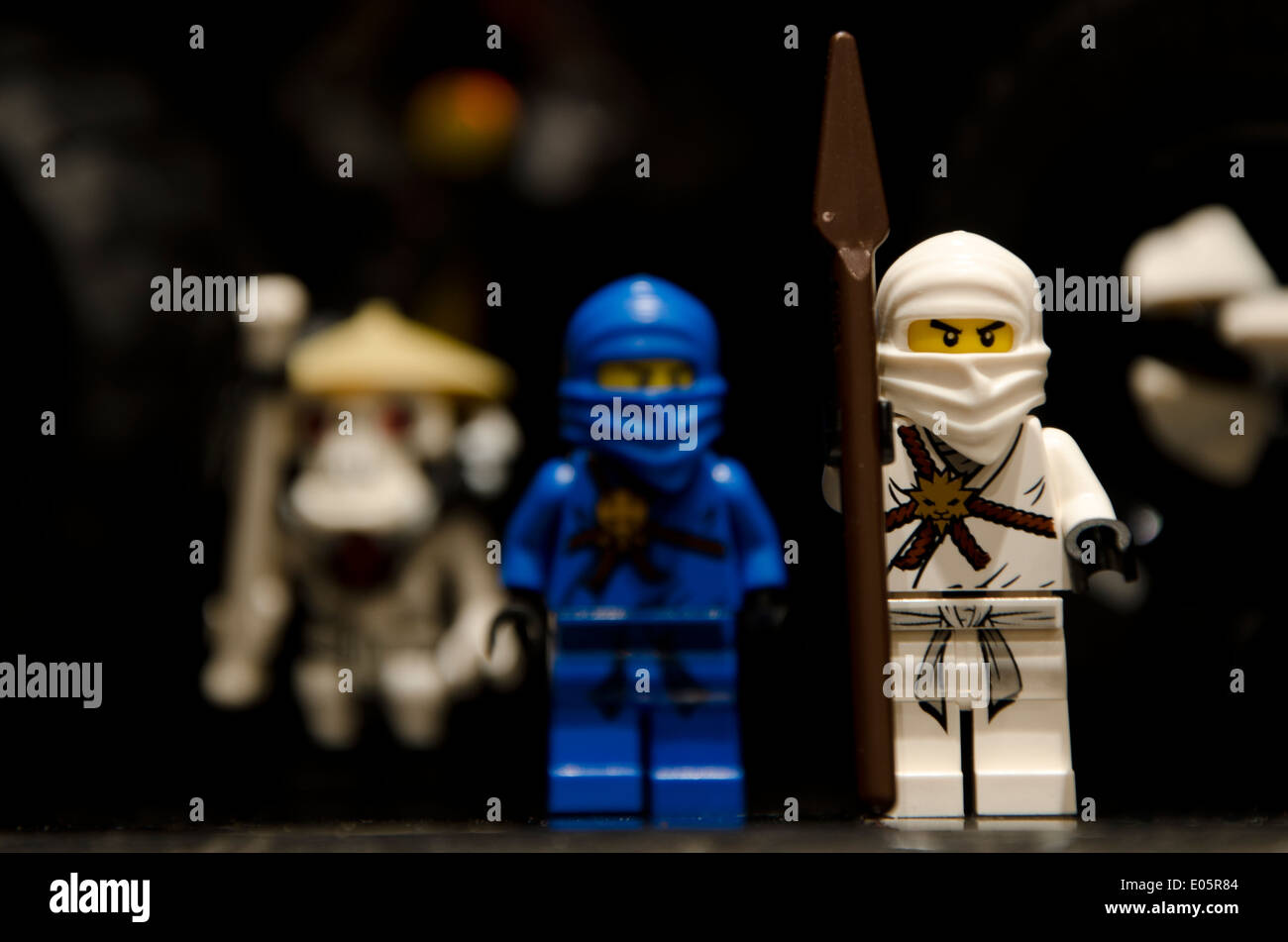Lego characters Stock Photo