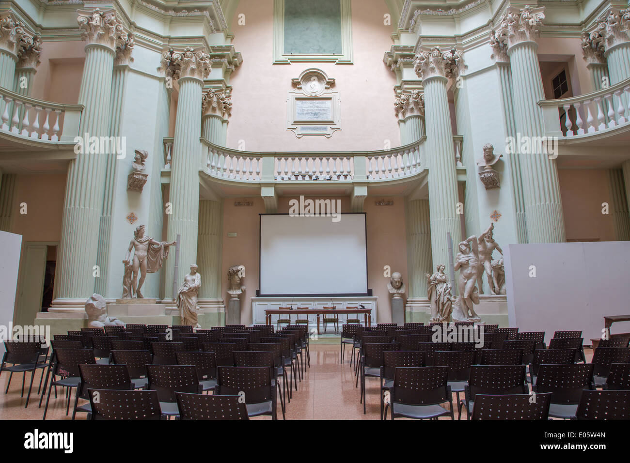 BOLOGNA, ITALY MARCH 17, 2014 Aula of 
