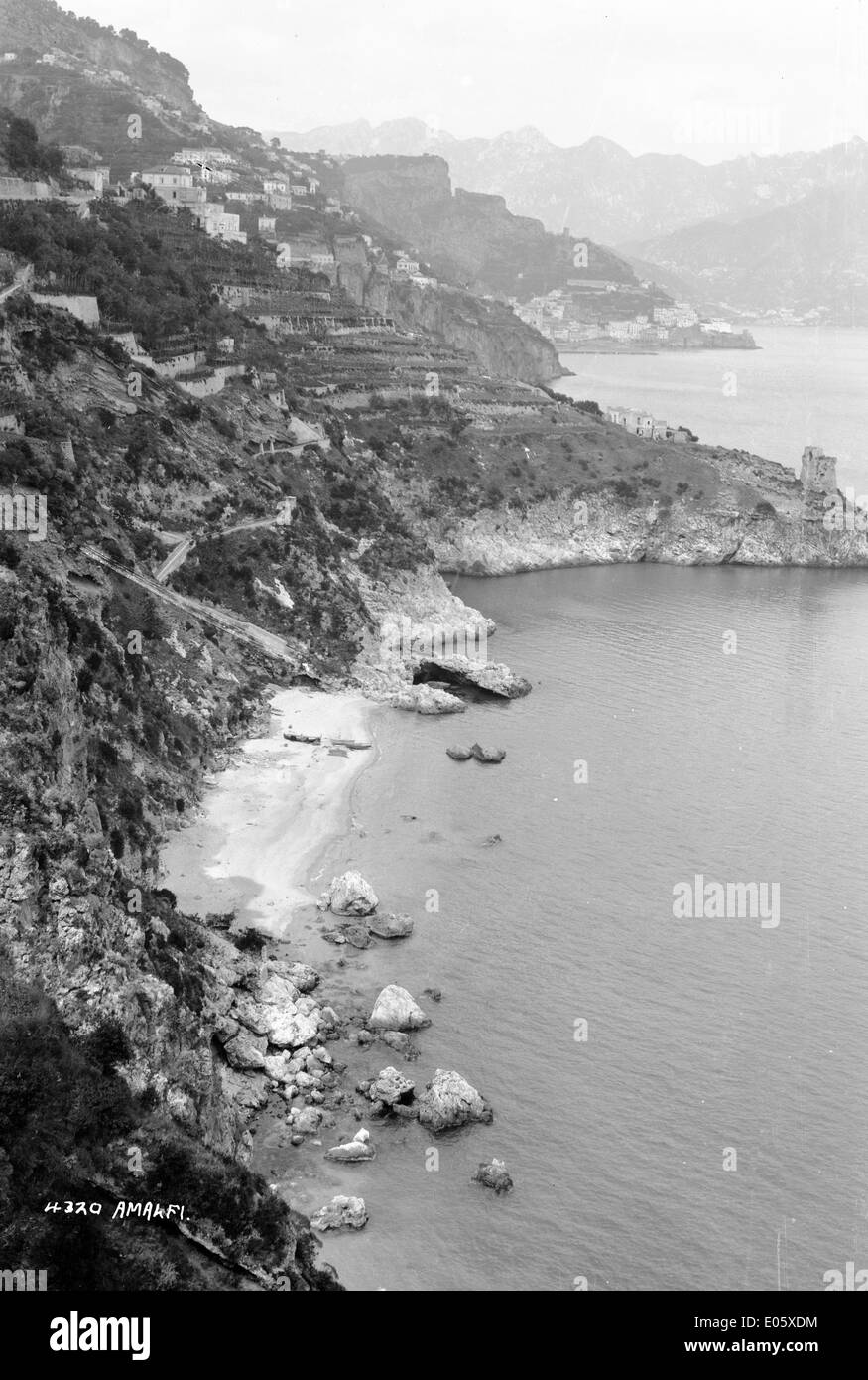 Amalfi (Italy) 1930's Stock Photo - Alamy