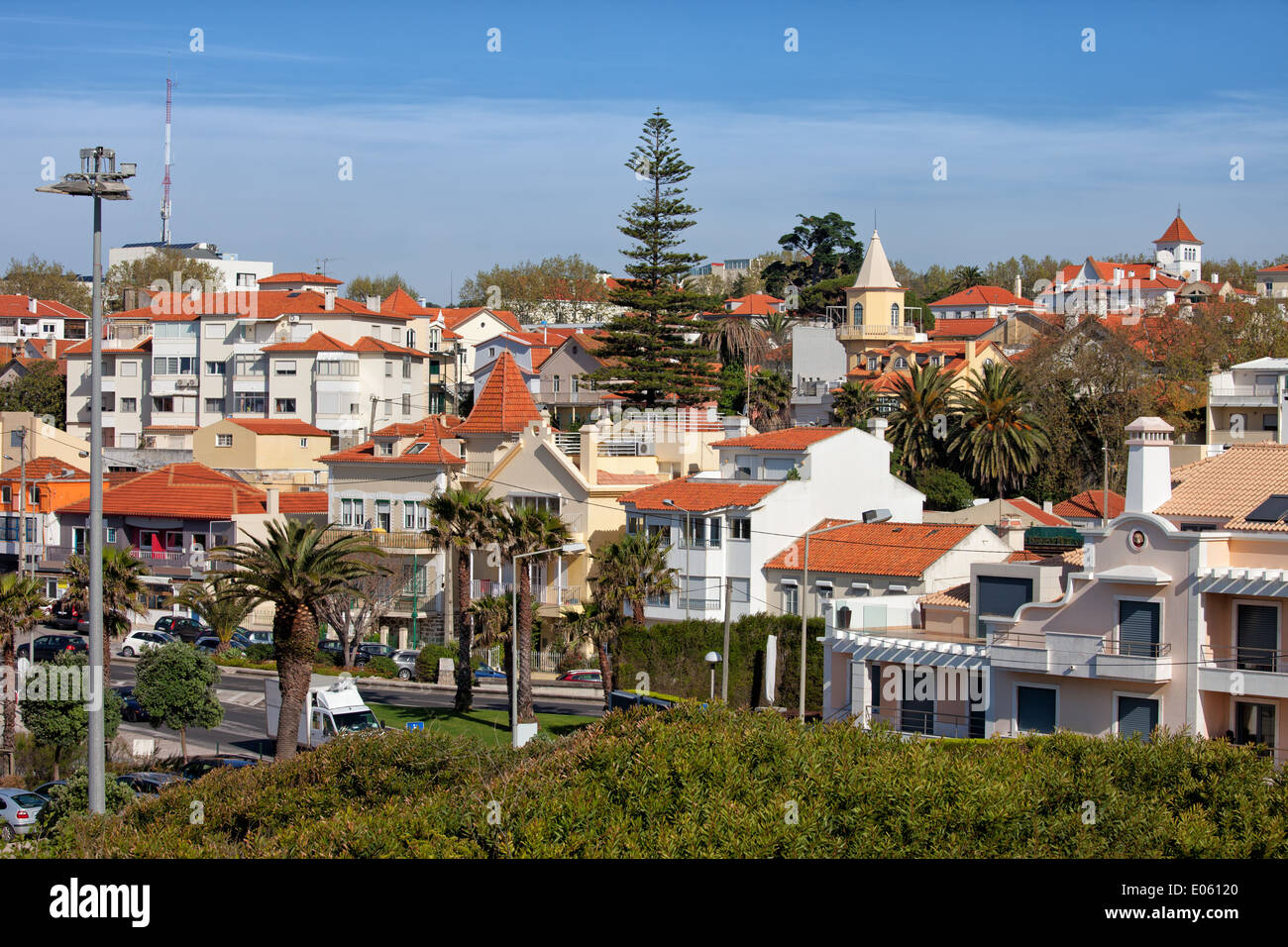 Resort town of Estoril in Portugal Stock Photo - Alamy