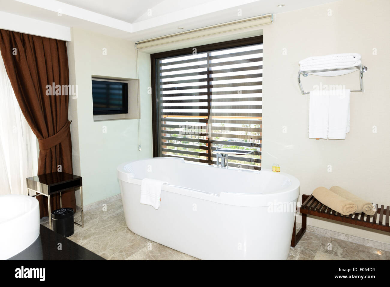 The bathroom in luxury hotel, Antalya, Turkey Stock Photo Alamy