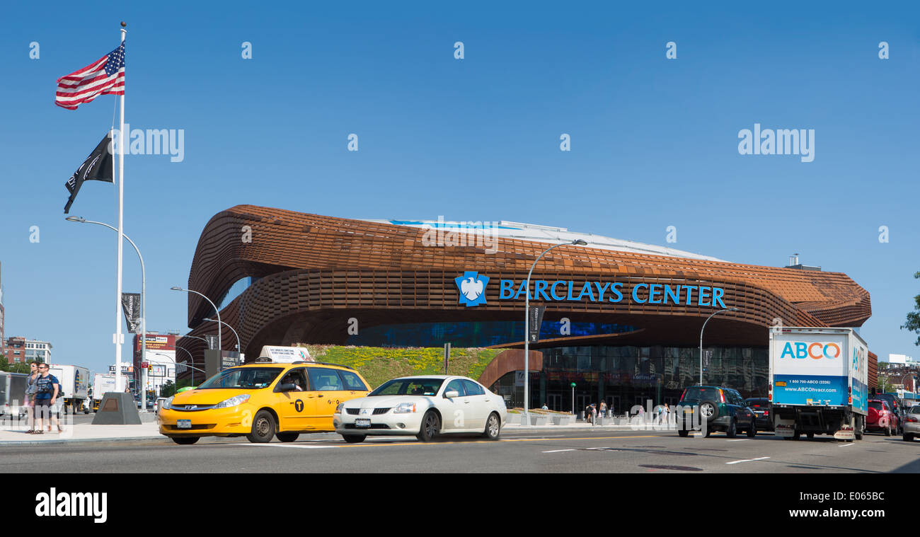 Barclay's Center, Brooklyn, New York, USA Stock Photo Alamy