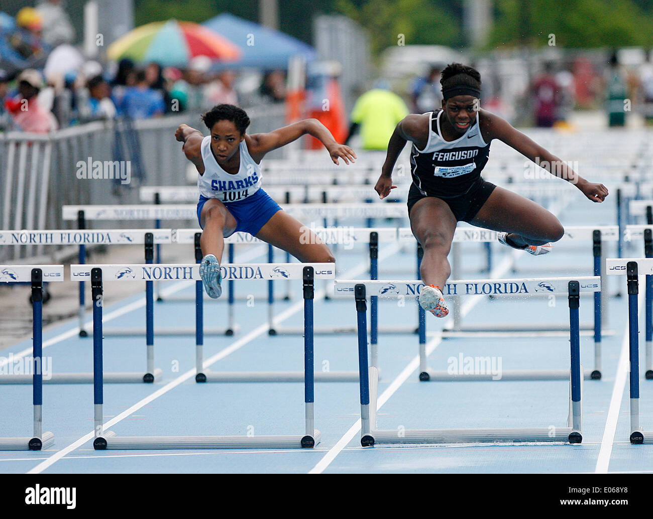 University of florida track and field stadium hires stock photography