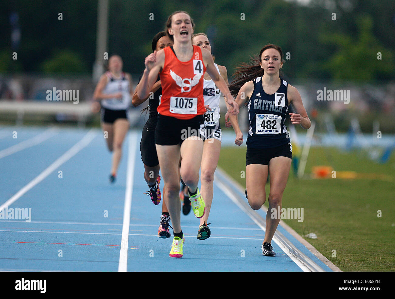 University of florida track and field stadium hires stock photography