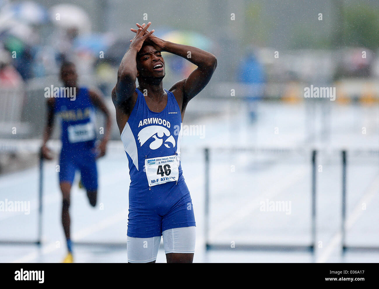 University of florida track and field stadium hires stock photography