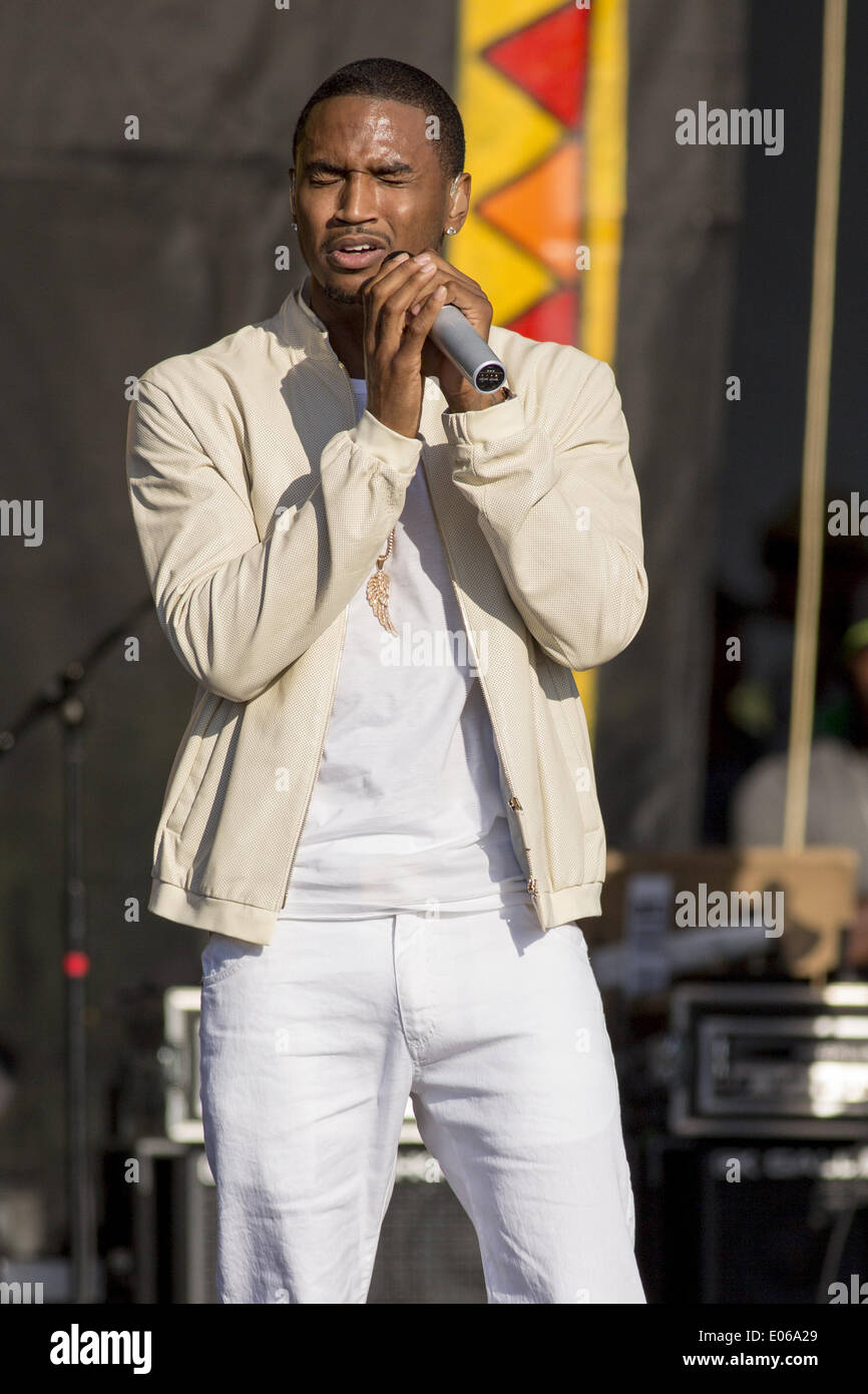 Trey Rapper Trey songz hi-res stock photography and images - Alamy