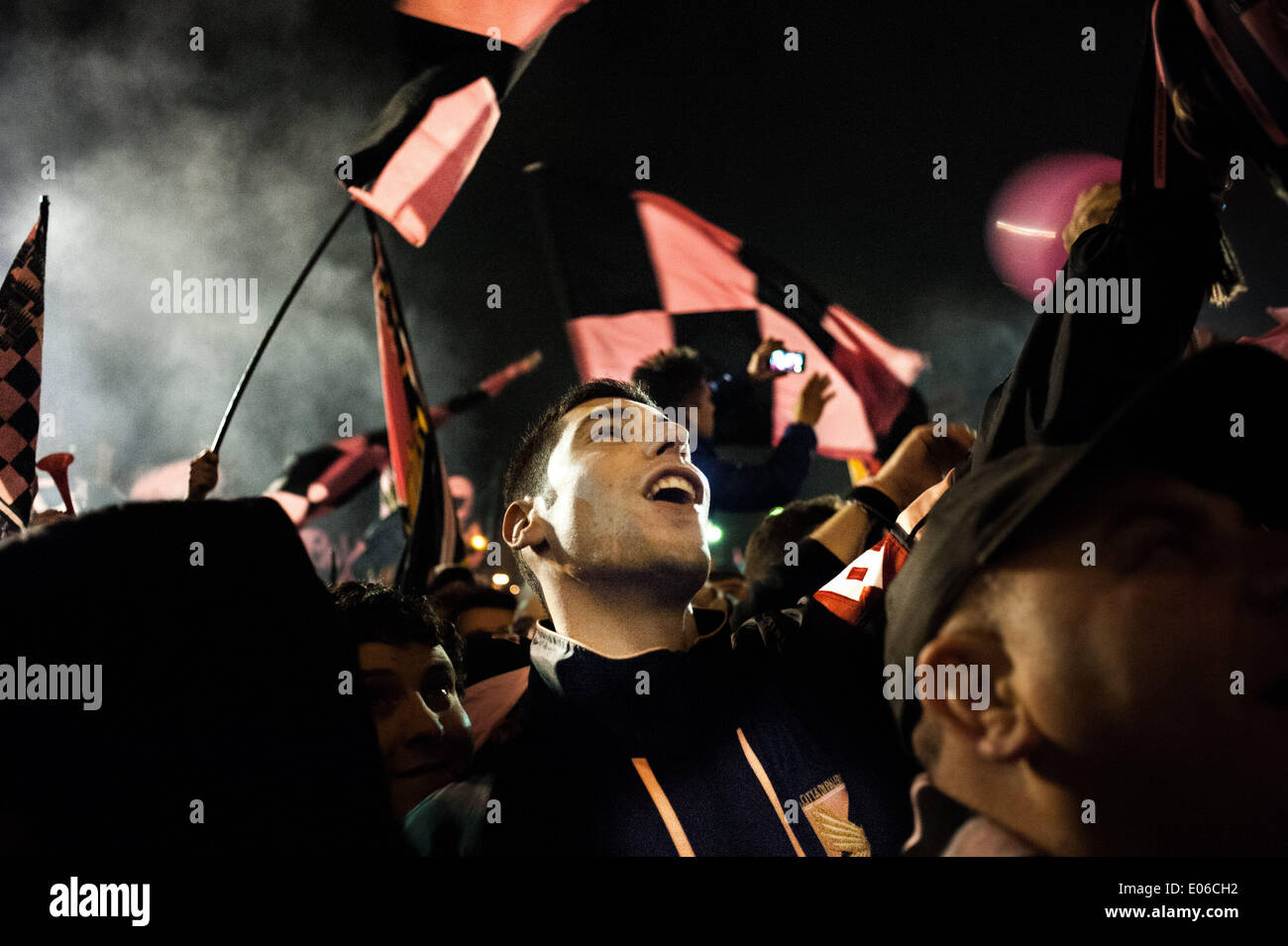 Palermo fans hi-res stock photography and images - Alamy