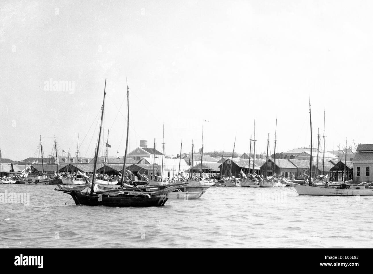 Bahamas nassau black and white Black and White Stock Photos & Images ...