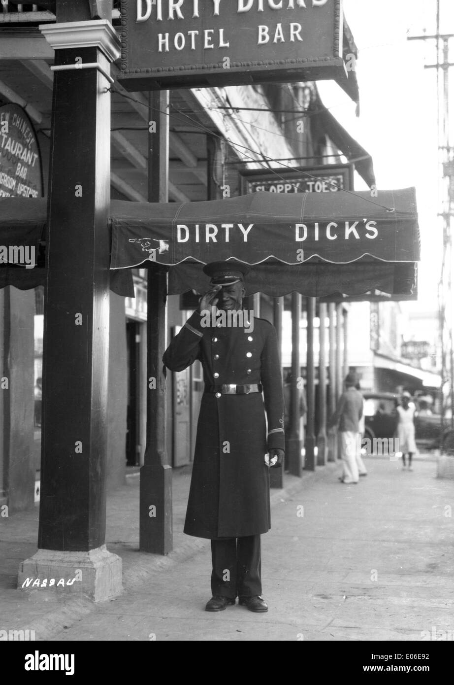 Bahamas nassau black and white hires stock photography and images Alamy