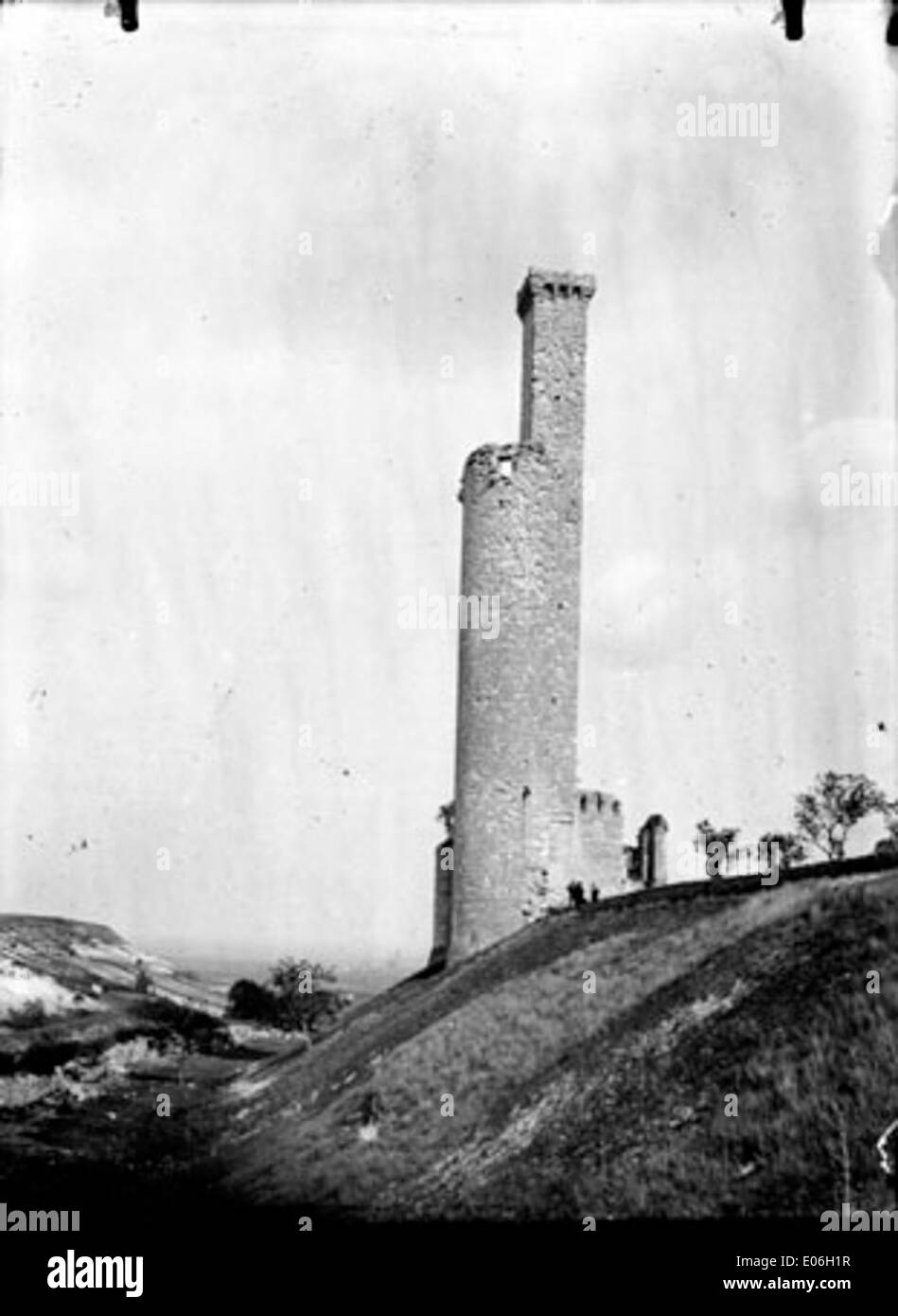 Tour de Castelnau de Lévy [Lévis], près d'Albi, avril 1895 Stock Photo