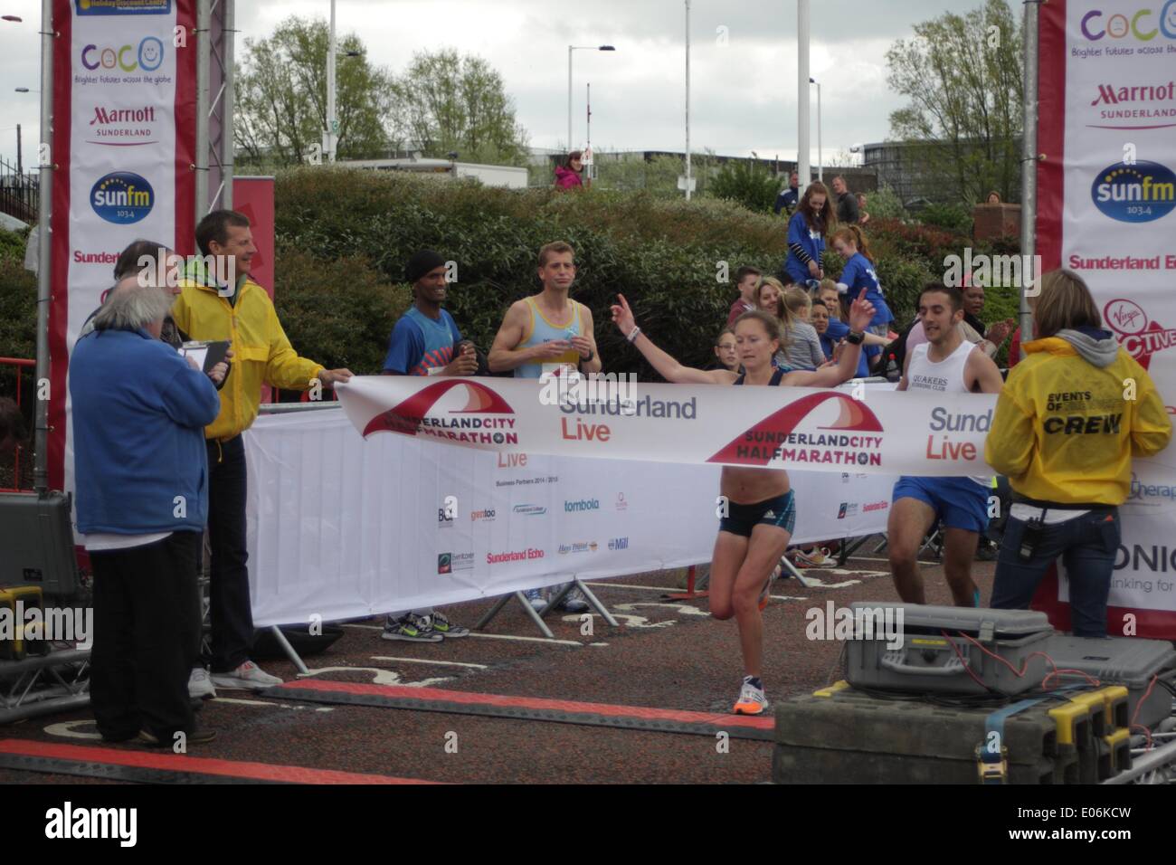 Sunderland Half Marathon Stock Photo Alamy