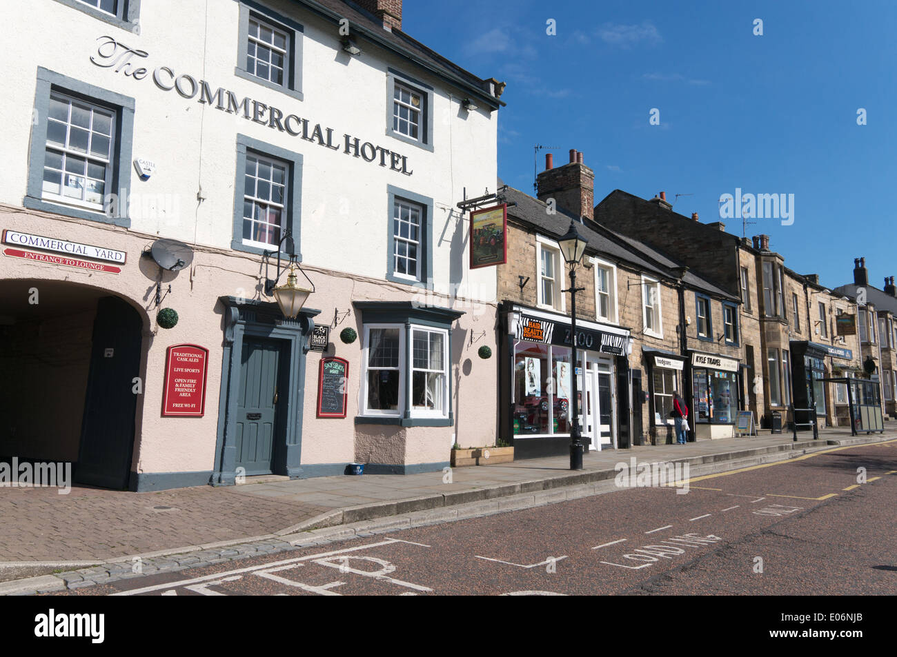 Barnard castle town centre hires stock photography and images Alamy