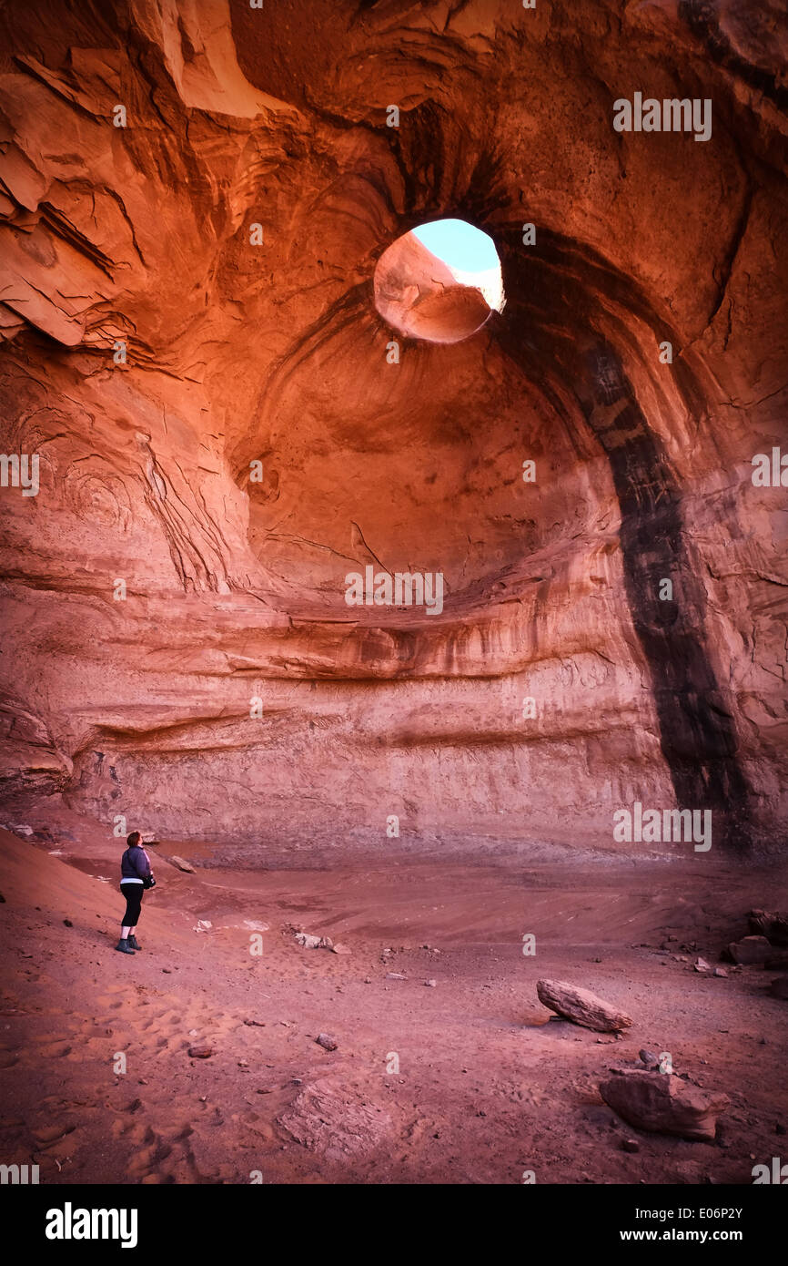 Big Hogan in Monument Valley, Arizona, USA Stock Photo Alamy