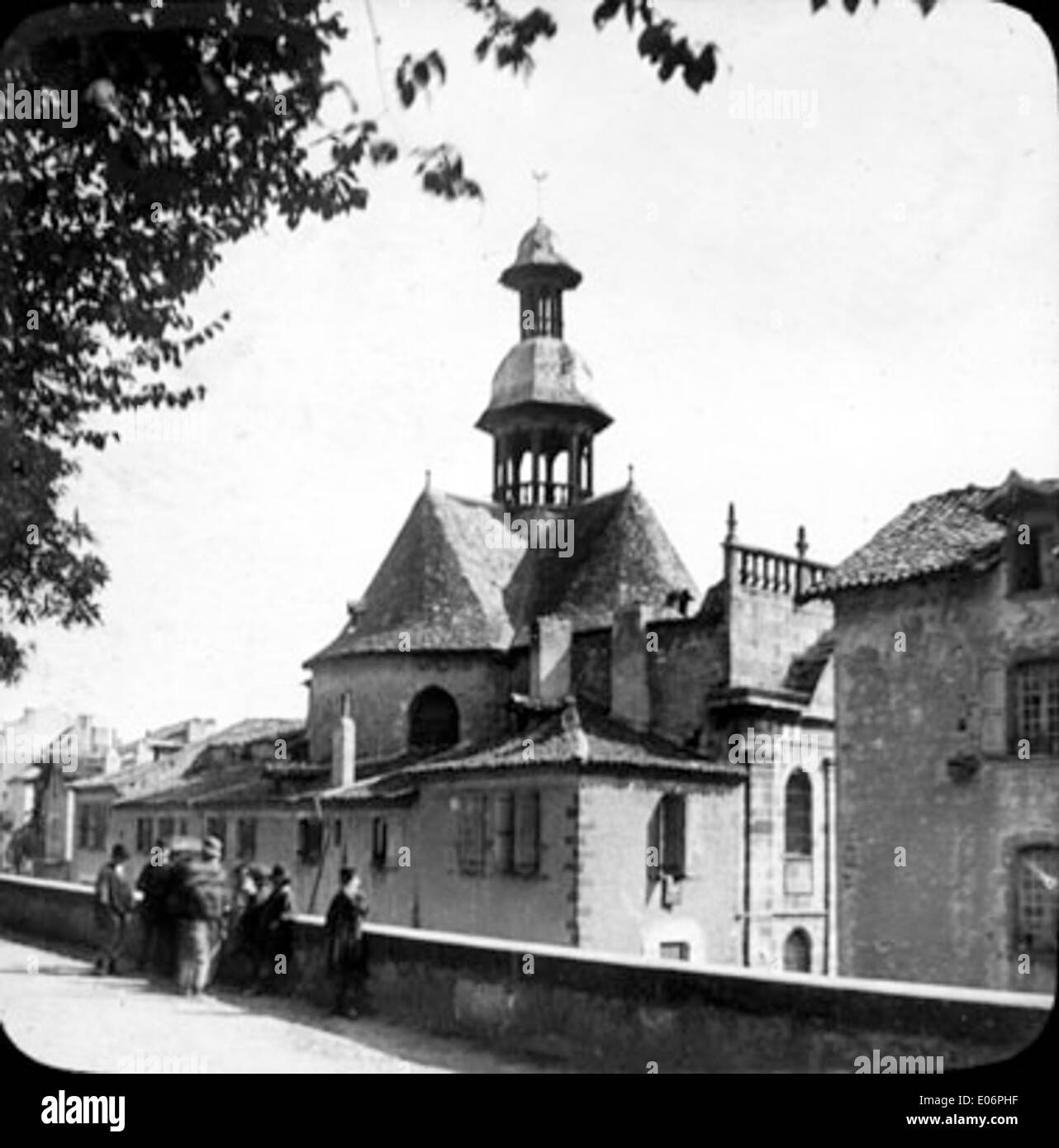 Chapelle des Pénitents-Noirs, XVIIe siècle, Villefranche-de-Rouergue Stock Photo