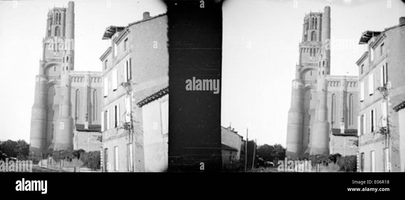 Albi france cathedral Black and White Stock Photos & Images Alamy