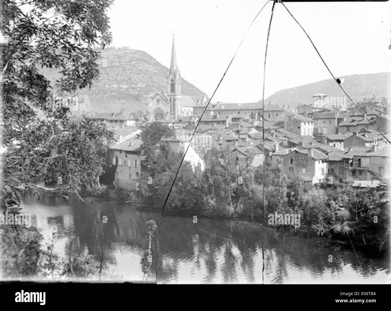 L'église, SaintAntoninNobleVal, juillet 1904 Stock Photo Alamy