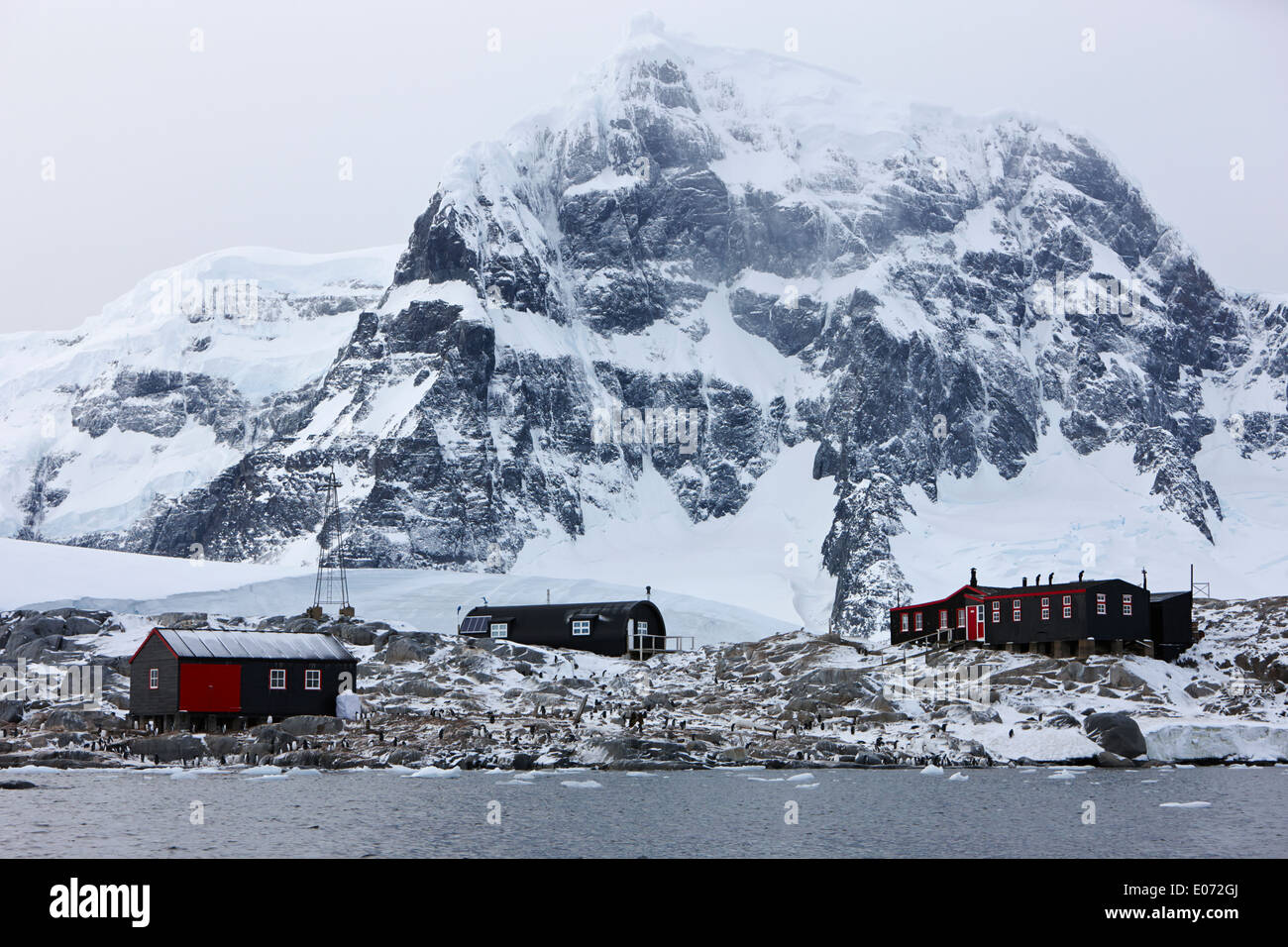 port lockroy british antarctic heritage trust station on goudier island