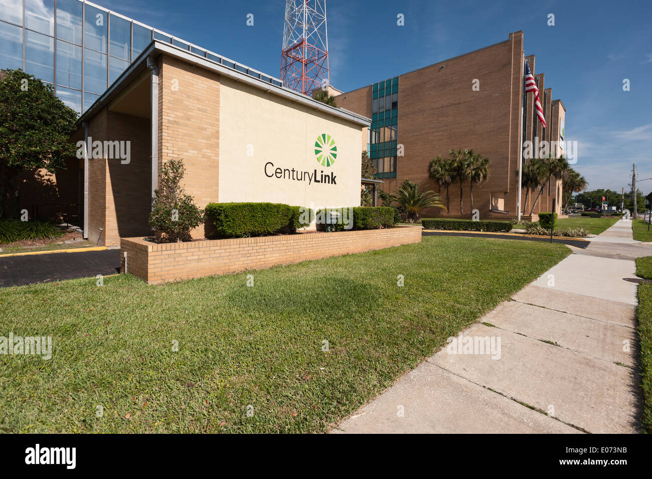 CenturyLink  Florida Phone Service Florida communication  Office Leesburg Stock Photo